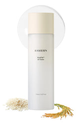 HAYEJIN RiceFila toner dual-phase bottle ready for a refreshing skincare ritual