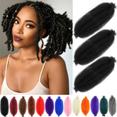 Hbegant Marley Twist 12in pack packaging shows dense extensions for fuller styles.