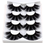 HBZGTLAD MDR-5 25mm lashes outer view shows dramatic length and fullness