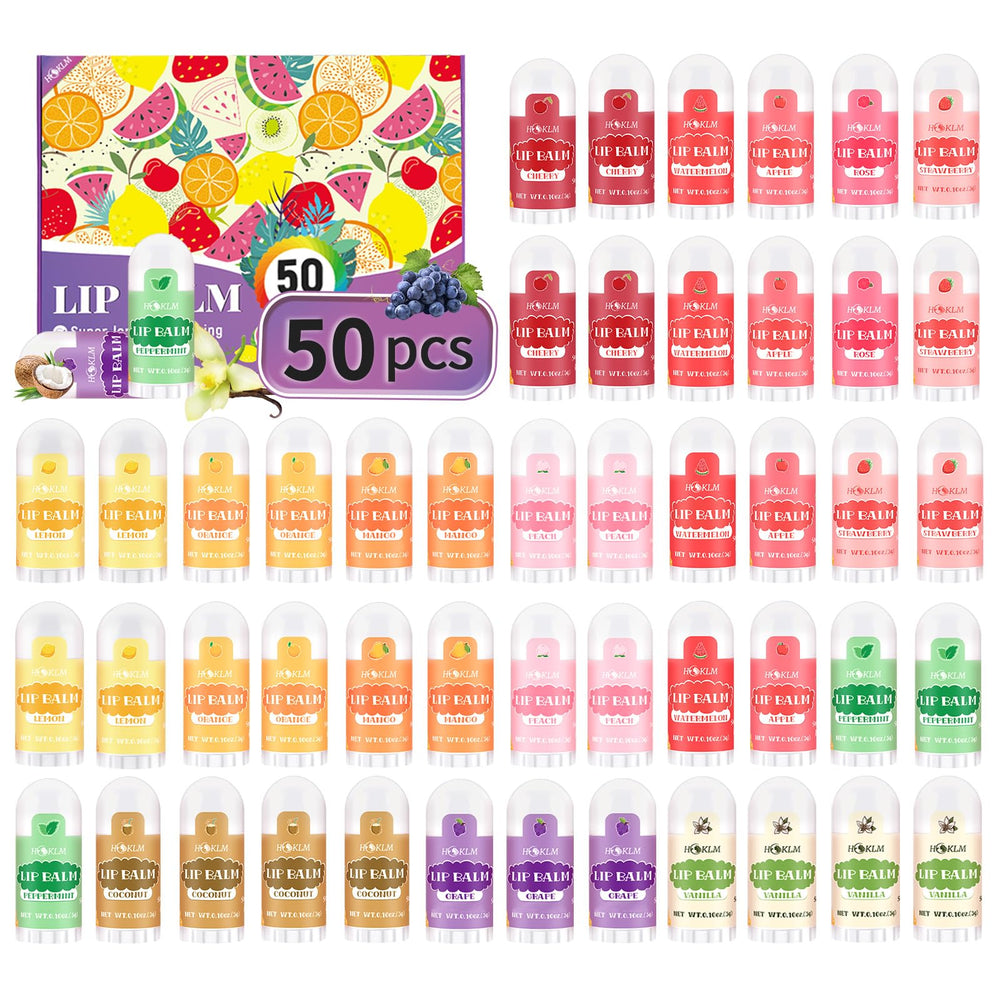 HCKLM mini lip balm apple flavor compact for on-the-go moisture