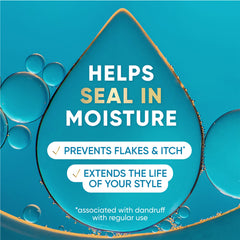 Head & Shoulders cream texture close-up showing light, non-greasy finish