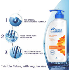 Head & Shoulders fresh floral scent offers a refreshing fragrance after every shower.
