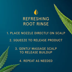 Head & Shoulders Royal Oils Hemp Oil essence emphasizes lightweight nourishment for hair