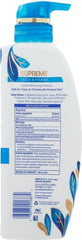 Head & Shoulders Supreme hair close-up showing shiny, moisturized strands.