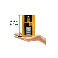 HeadBlade HB6 adapter included, enabling quick blade changes.