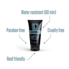 HeadLube SPF 50 scalp application during run protects scalp skin.