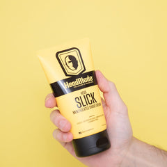 HeadBlade HeadSlick easy-rinse demonstrates quick, residue-free cleanup.