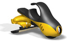HeadBlade Moto dual-suspension close-up demonstrates precise control for smooth shaves