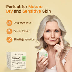 HealthyDerm Balm close-up highlighting organic raw honey infusion