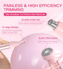HEBECA USB-rechargeable trimmer delivers up to 60 minutes of cordless grooming