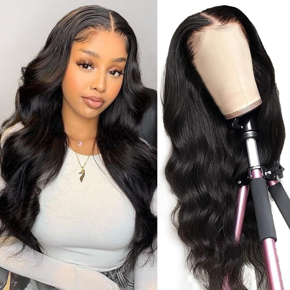 Hedy body-wave lace-front wig in 22in for natural look and easy daily wear.