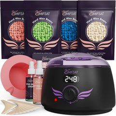 Hehasi digital hard wax warmer for at-home waxing
