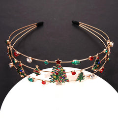 HEIDKRUEGER Christmas headband pairs with outfits to elevate festive vibes.