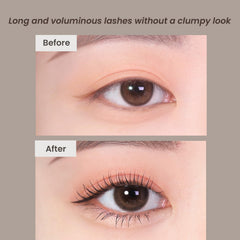 HEIMISH Dailism Mascara removable with lukewarm water for easy cleansing