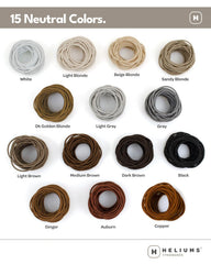 Heliums fabric-wrapped rubber construction highlights gentle snag-free grip.