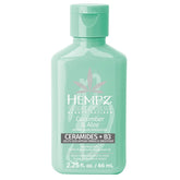 Hempz cucumber aloe mini bottle pour promotes quick hydration during travel