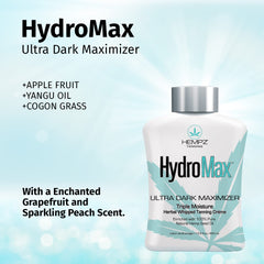 Hempz Hydromax Maximizer hemp seed oil offers nourishing softness.