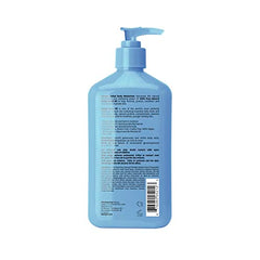 Hempz Ocean Breeze lotion closeup label highlights natural ingredients for healthy skin.
