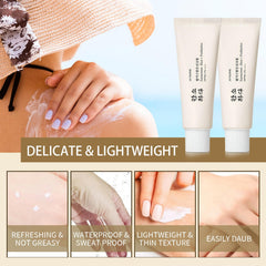 HENGRUNXIN Relief Sun Rice and Probiotics formula supports skin balance