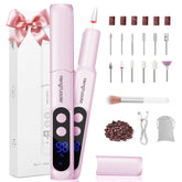 HengYuaoler cordless nail drill front view, lightweight and easy to maneuver.