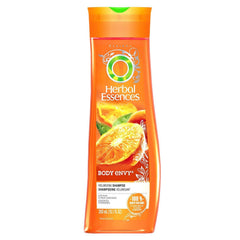 Herbal Essences Body Envy bottle front view highlighting citrus scent and volumizing promise