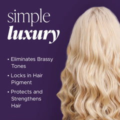 Herbalosophy Purple Conditioner provides moisture for color-treated hair.