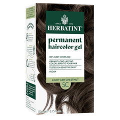 Herbatint 5C Light Ash Chestnut packaging for at-home color.