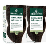Herbatint permanent hair dye 3N dark chestnut packshot showing long-lasting gray coverage and natural-looking tone