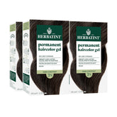 Herbatint permanent dye 3N Dark Chestnut bottle for even gray coverage