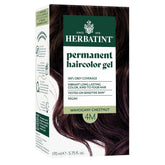 Herbatint permanent hair dye 4M Mahogany Chestnut bottle—ammonia-free at-home color