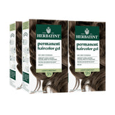 Herbatint permanent hair dye 5N Light Chestnut bottle showing natural gray coverage