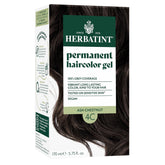 Herbatint 4C ash chestnut dye bottle showing rich color option for gray coverage