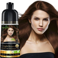 Herbishh 3-in-1 light brown bottle for at-home color refresh