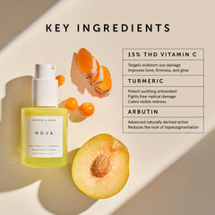 HERBIVORE Nova serum dispense pump enabling easy, precise application in daily skincare