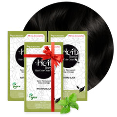 Herb Speedy Color Cream 3pack packaging shows convenient at-home coloring with hypoallergenic formula.