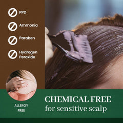 Herb Speedy Color Cream PPD-free ingredients reassure sensitive scalps during at-home coloring.