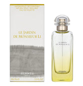 Hermès Le Jardin de Monsieur Li bottle with sleek design for daily refinement and spring freshness.