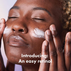 Hero Cosmetics Rescue Retinol texture-evenness close-up highlights smoother nighttime skin texture