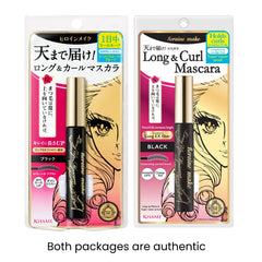Heroine Make by KISSME Mascara bottle-packaging, premium waterproof formula