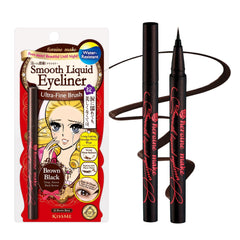 Heroine Make liquid eyeliner pen zero point one millimeter tip closeup for precise cat-eye definition