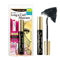 Heroine Make waterproof mascara with 5mm fibers for dramatic length and lift.