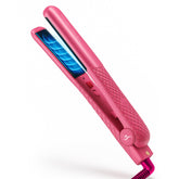 HerStyler Colorful Seasons Flat Iron travel-compact design for easy on-the-go styling.
