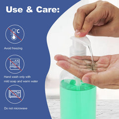 Hethyo clear dispenser suited for kitchen, bathroom, and office organization