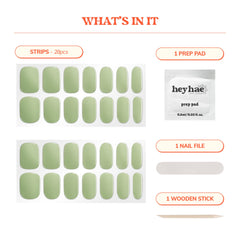 Heyhae warm-up-fit demonstrates easy alignment on various nail shapes.