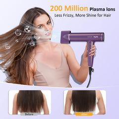Heylike diffuser attachment enhances natural curls and texture.