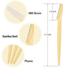 HFATMOS eyebrow trimmer with safety cover for controlled shaping.