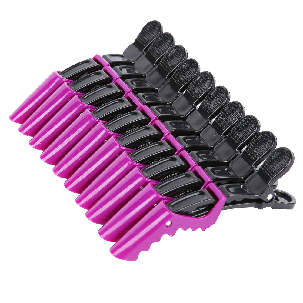 HH&LL hair clips with wide teeth grip securely for smooth, non-slip styling.
