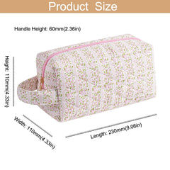 HHQQWZ makeup bag zipper detail emphasizes smooth rustproof hardware for reliable closure.