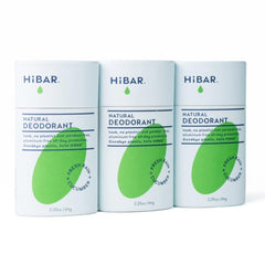 HIBAR Fresh Rain & Cucumber deodorant tube in recyclable plastic-free packaging.