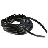 Hicarer plastic hair headband in plain black for everyday use and comfort